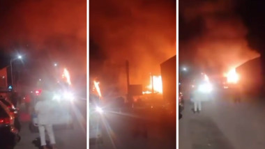 incendiu la o brutarie