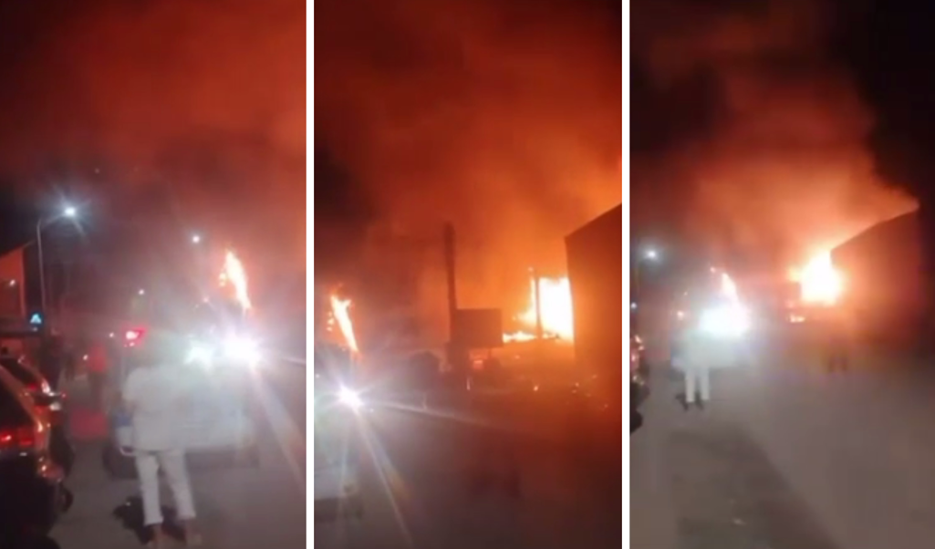 Brutărie în flăcări, în județul Gorj. Pericol de extindere la casele din zonă