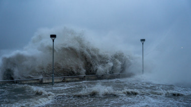 Hong Kong During Typhoon Ragasa - 24 Sep 2025