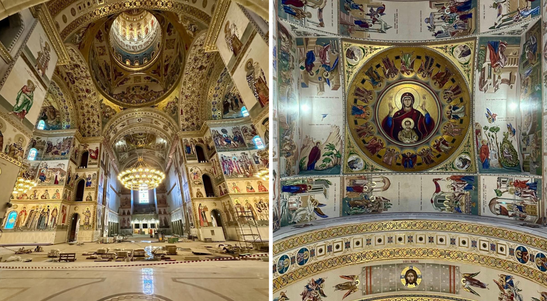 Catedrala Mântuirii Neamului, primele imagini din interior. Sute de mii de credincioși sunt așteptați la sfințirea edificiului
