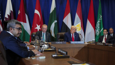 trump cu liderii arabi