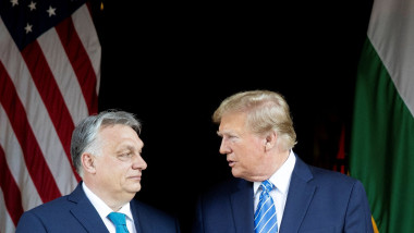 Viktor Orban și Donald Trump. Foto: Profimedia