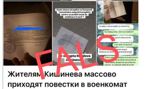 Ministerul Apărării din R. Moldova: Documente false despre mobilizare militară circulă online. Scopul e panica înaintea alegerilor