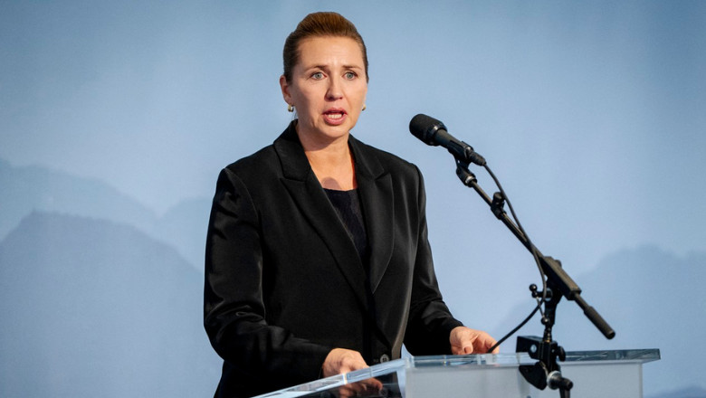 şefa guvernului danez, Mette Frederiksen