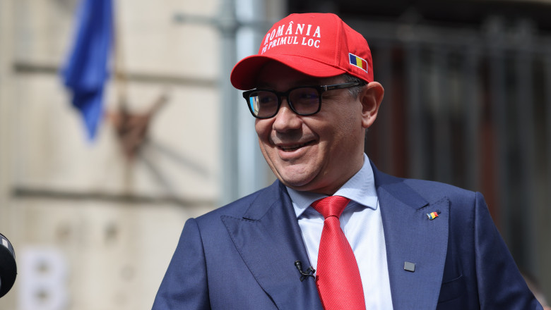 BUCURESTI - ALEGERI 2025 - VICTOR PONTA - DEPUNERE CANDIDATURA -