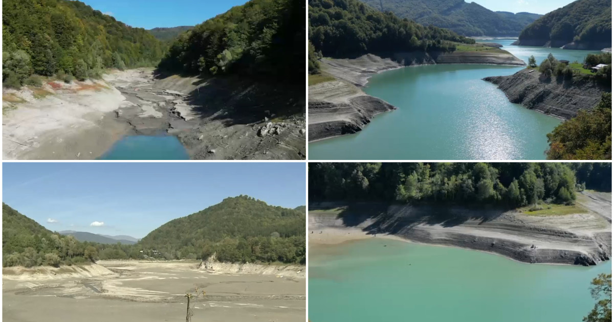 Seceta amenință barajele din România: Lacul Paltinu a ajuns la 36% din capacitate!