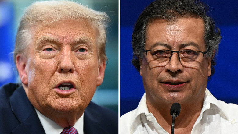 După ce a amenințat Columbia cu acțiuni militare, Donald Trump spune acum că „așteaptă cu nerăbdare” o întâlnire cu Gustavo Petro