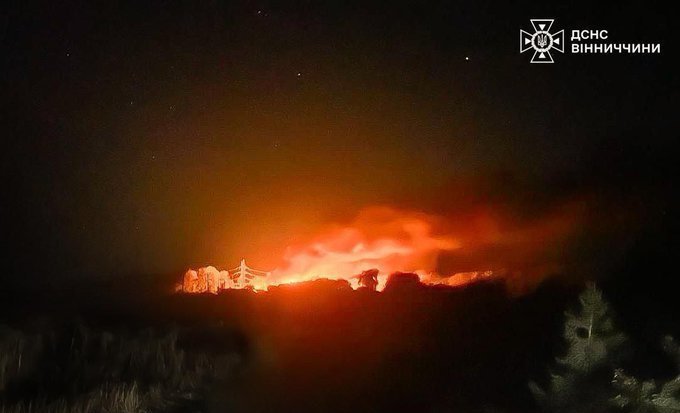 Atac cu drone ruseşti în regiunea Viniţia din Ucraina. Incendii şi pagube la „infrastructura critică”