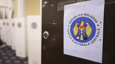 sectie vot rep Moldova, afis comisia electorala centrala