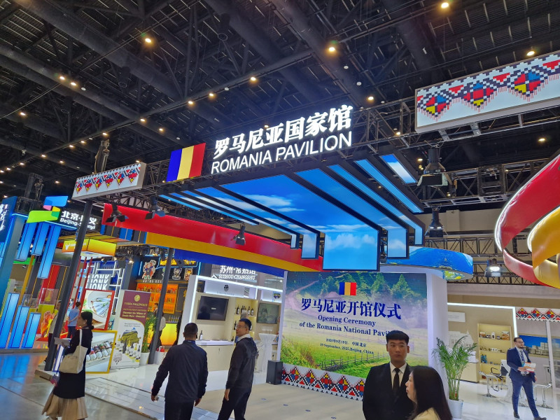 standul romaniei in china