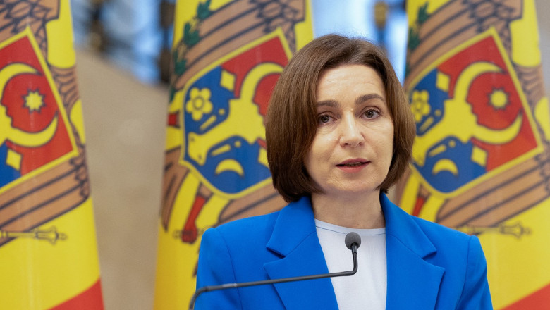 Maia Sandu, președinta Republicii Moldova /