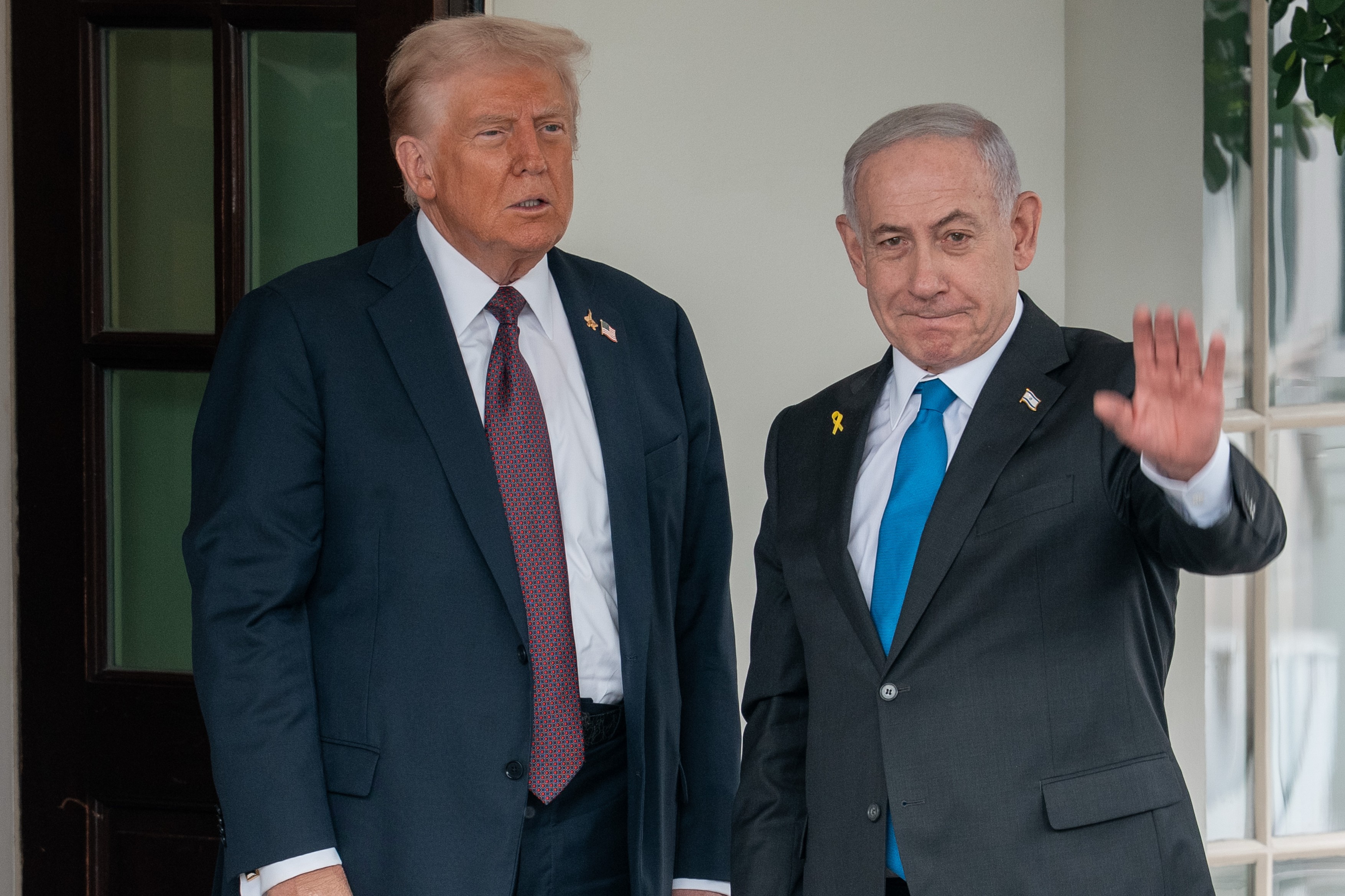 Benjamin Netanyahu, primit pentru a patra oară anul acesta la Casa Albă. Trump se declară „foarte încrezător” în privința păcii în Gaza