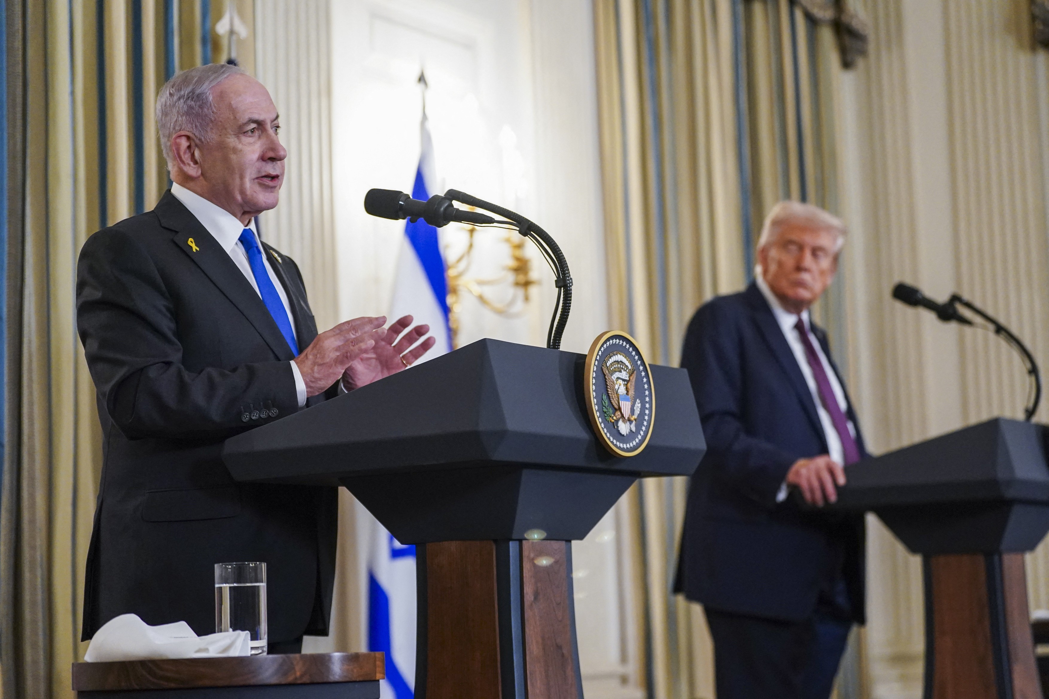 Donald Trump și-a anunțat planul în 20 de pași pentru pacea în Gaza. Benjamin Netanyahu: „Ne apropiem de sfârşitul războiului”