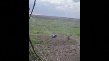 drona prinsa in plasa ucraina