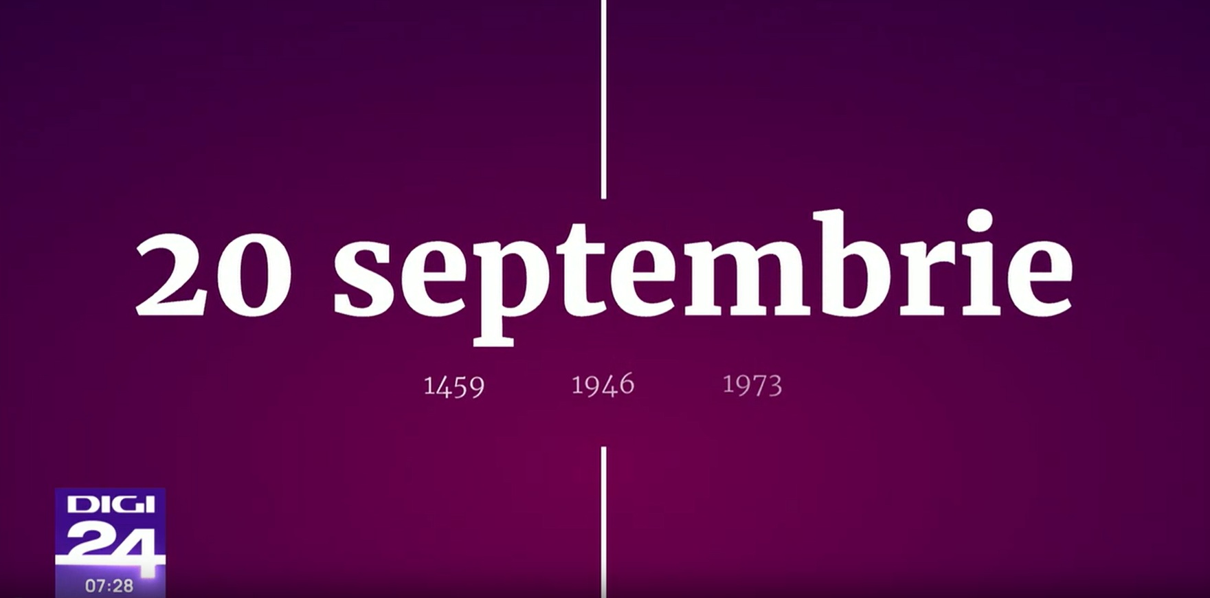 Digistoria - cele mai importante evenimente petrecute pe 20 septembrie