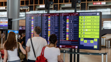 Germany: Berlin Airport Bustling With Tourists In Mid-Summer Rush