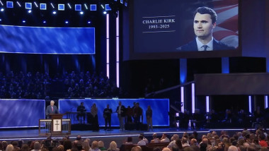 Doliu digital pentru Charlie Kirk. Foto: captură video:X