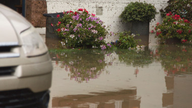 Heavy Rain and Flooding in The Cotes-D'armor Region - France, Guingamp - 22 Sep 2025