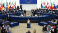 First plenary session of the newly-elected European Assembly in Strasbourg