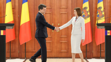 Maia Sandu și Nicușor Dan