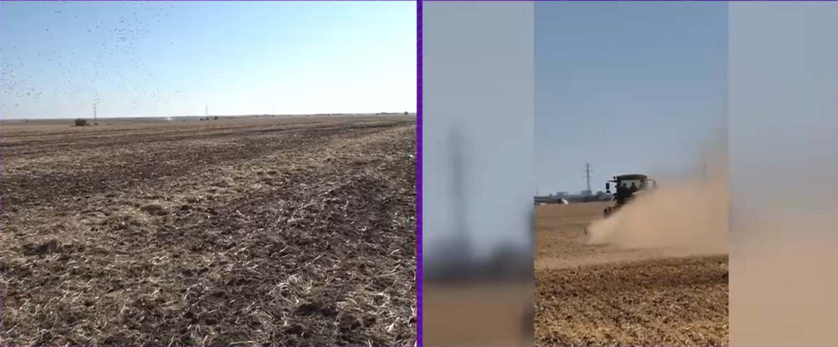 Secetă pedologică extremă în sudul țării. Culturile de toamnă nu pot răsări iar fermierii își distrug utilajele în solul uscat