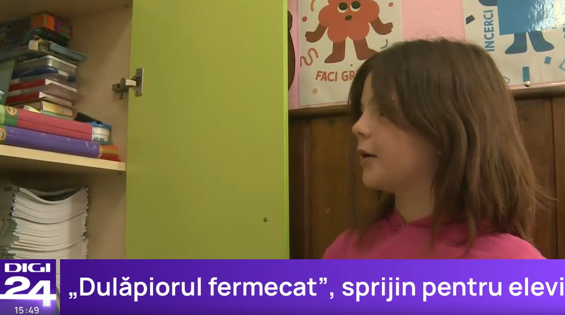 „Dulăpiorul fermecat”. Grupul DIGI și Asociația „Îngeri pentru Suflet”, din nou în ajutorul elevilor din comunitățile defavorizate