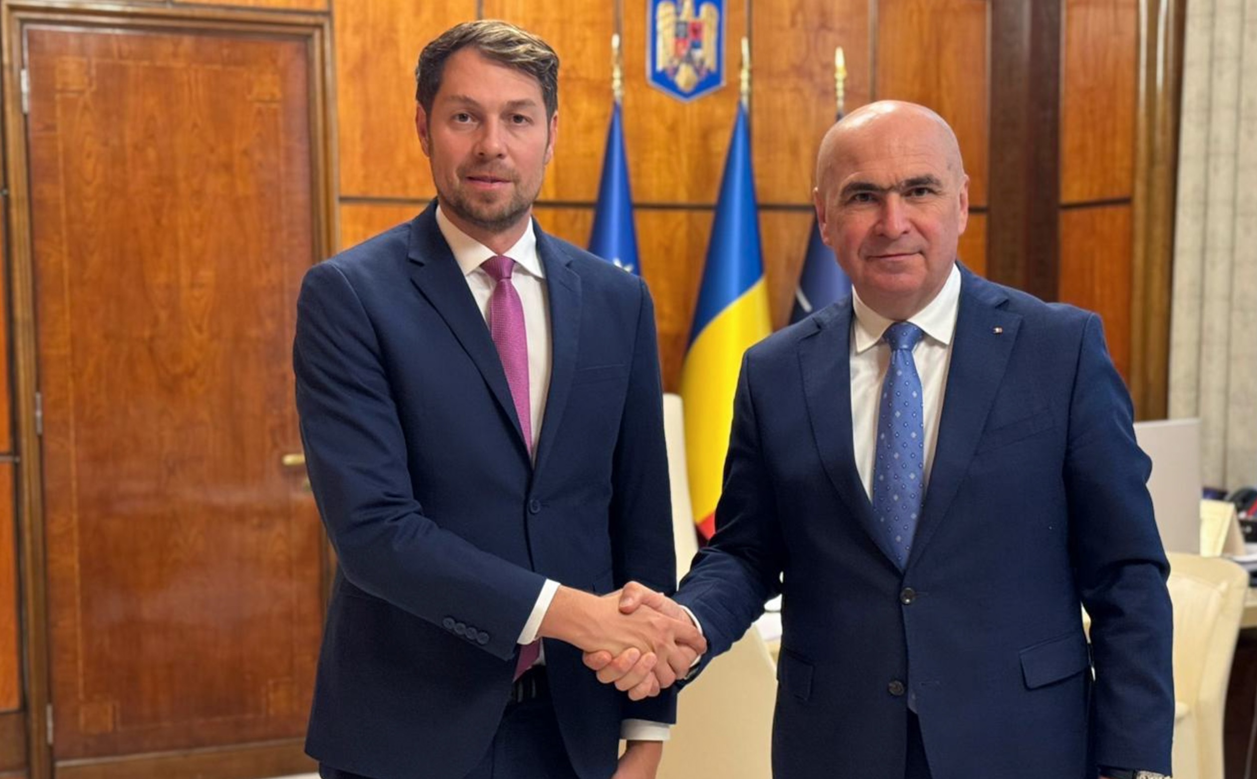 Romunski premier Bolojan se je srečal z direktorjem FMI glede proračunske discipline