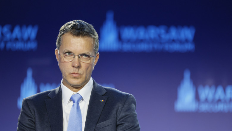 Ionuț Moșteanu la un forum de Securitate