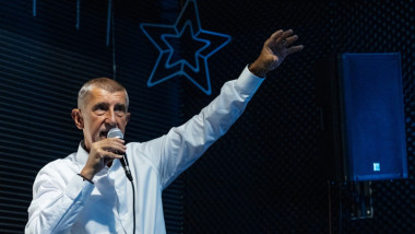 andrej babis sustine un discurs