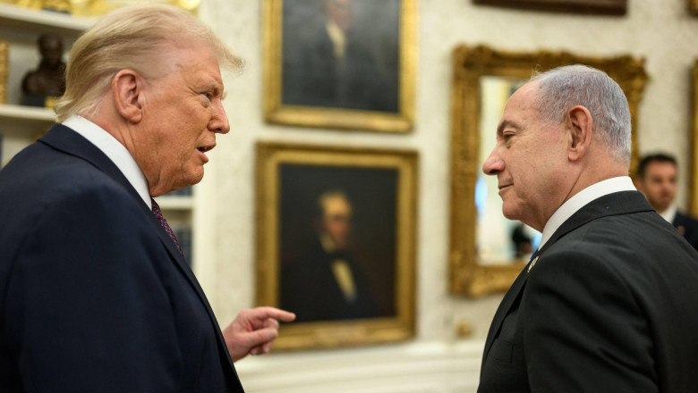 donald trump- benjamin netanyahu-septembrie 2025