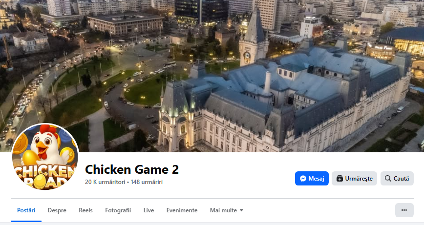 Hackerii au atacat pagina de Facebook a CJ Iaşi si au redenumit-o Chicken Game 2. Ce recomanda oficialii institutiei