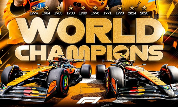 McLaren, campioana la constructori in 2025. Echipa a ajuns la 10 titluri in Formula 1