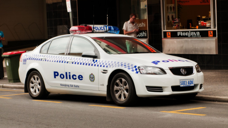 South Australian Police Vehicle
