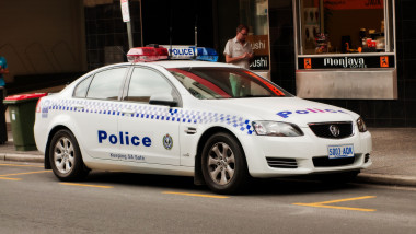 South Australian Police Vehicle