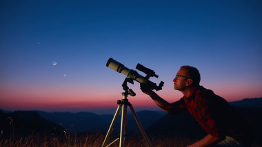 Super Luna Recoltei 2025. Foto Getty Images