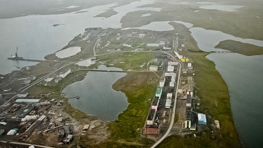 Arhipelagul Novaia Zemlia.