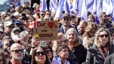 Bibas Family Funeral - Tel Aviv
