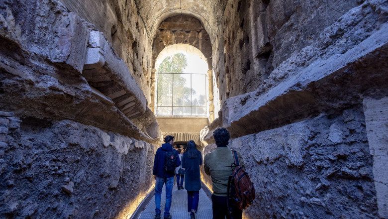 Pasajul lui Commodus, Colosseum, Roma