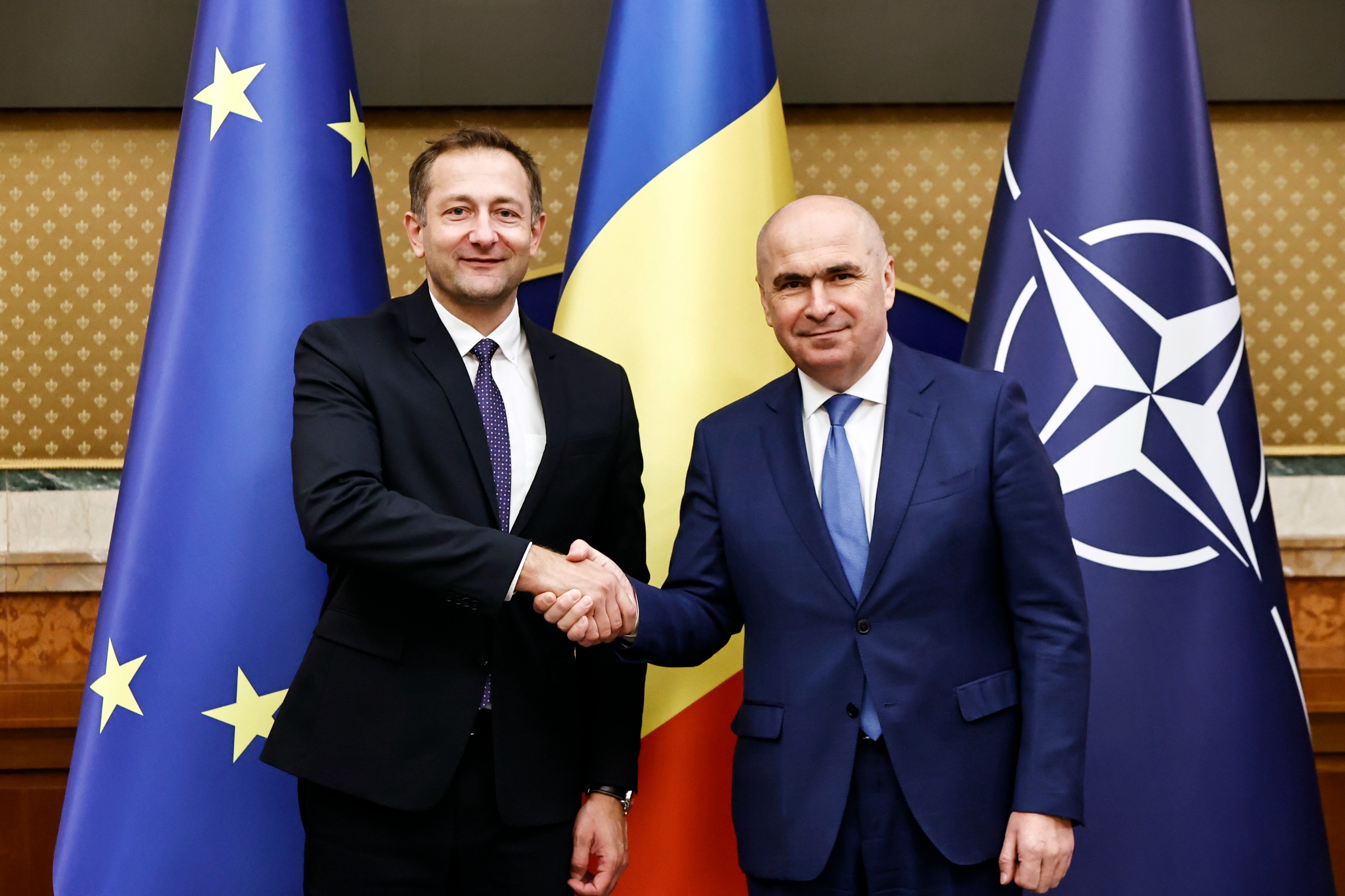 Ilie Bolojan, întâlnire cu Christophe Hansen. Premierul a cerut un buget echilibrat pentru Politica Agricolă Comună