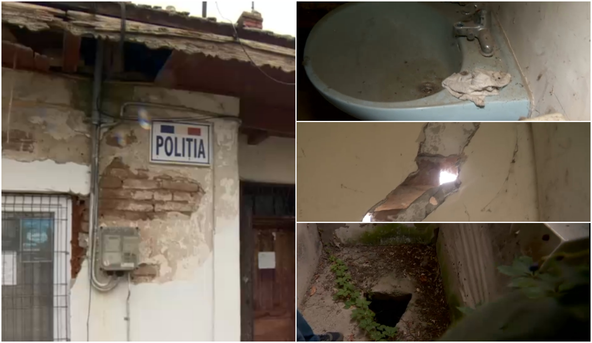 Condiții de muncă în Poliție, ca în Evul Mediu: clădiri vechi, mizerie, fără apă și toalete improvizate: „Să meargă în boscheți”