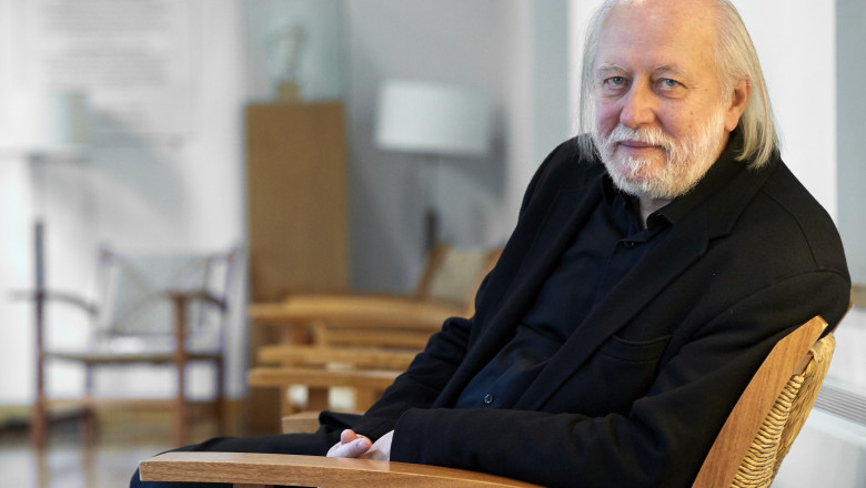 Laszlo Krasznahorkai Press Conference In Madrid