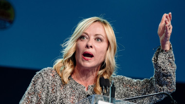 Election Rally With Meloni, Tajani And Salvini In Lamezia Terme, Catanzaro, Italy - 30 Sep 2025