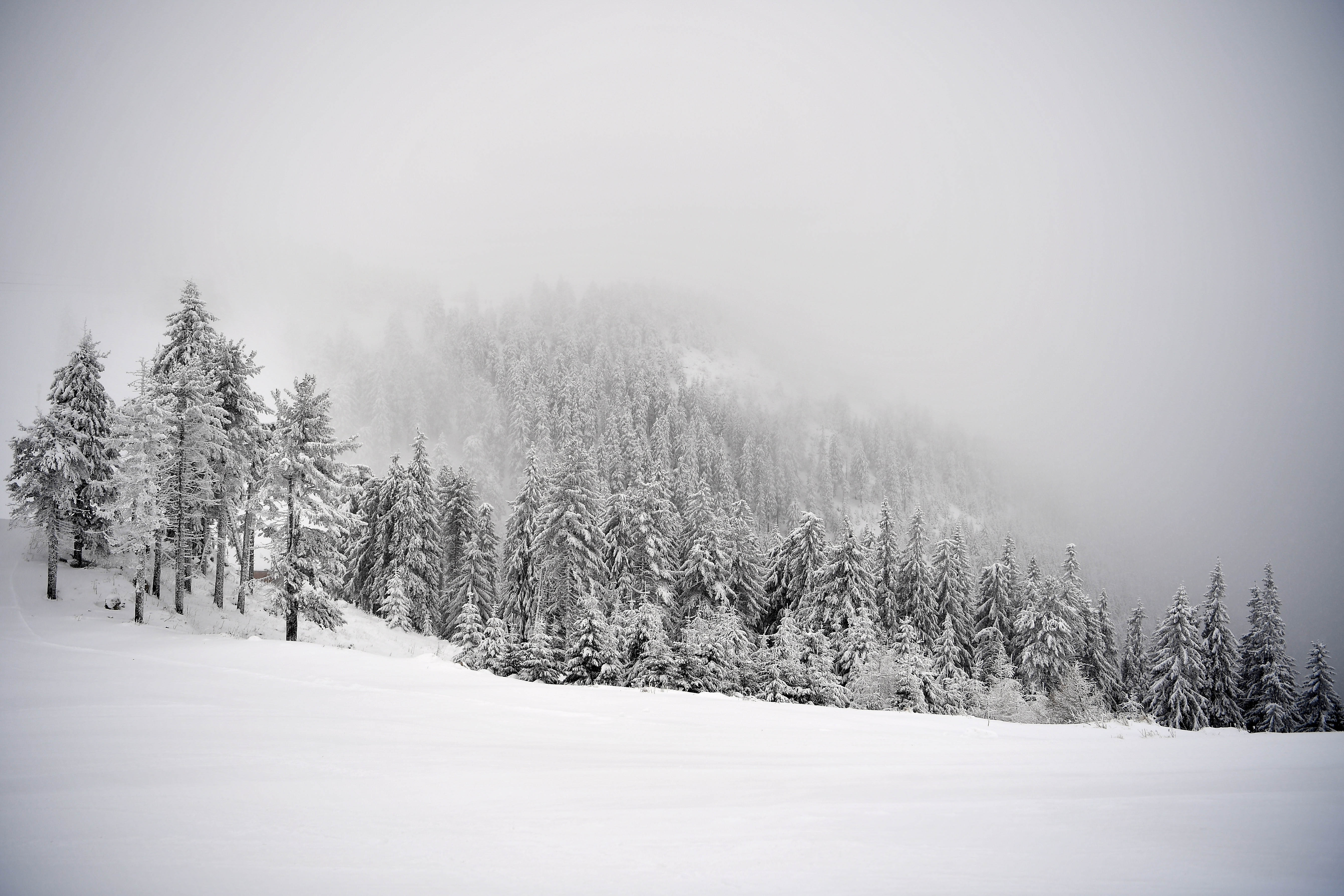 Zăpadă și vânt puternic la munte: traseele turistice din Bucegi, Baiului şi Ciucaş au fost închise temporar din cauza vremii