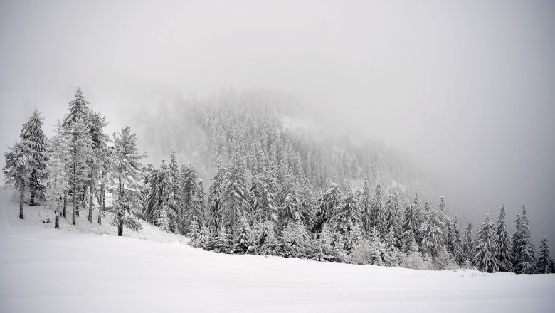 Urmează trei zile cu ninsori abundente la munte. Risc crescut de avalanșe, avertizează ANM