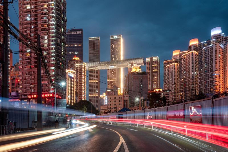 Chongqing: 3D three-dimensional city views, the water and the sky are as beautiful as a picture