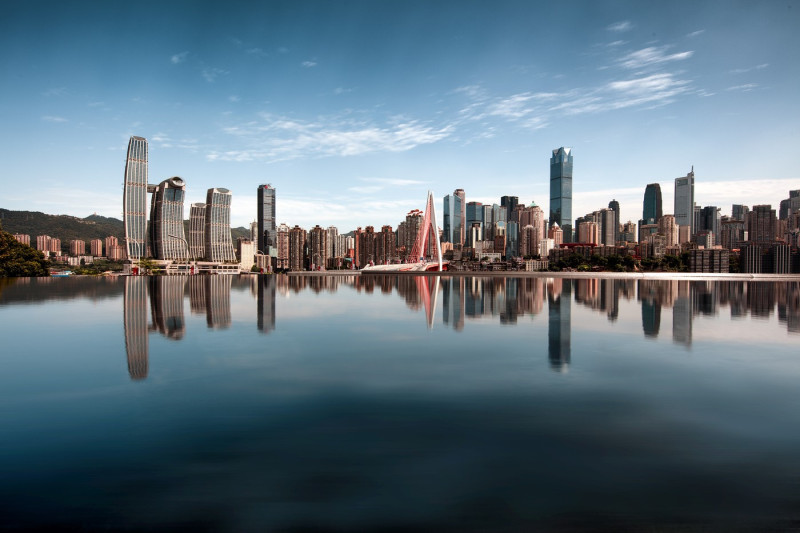 Chongqing: 3D three-dimensional city views, the water and the sky are as beautiful as a picture