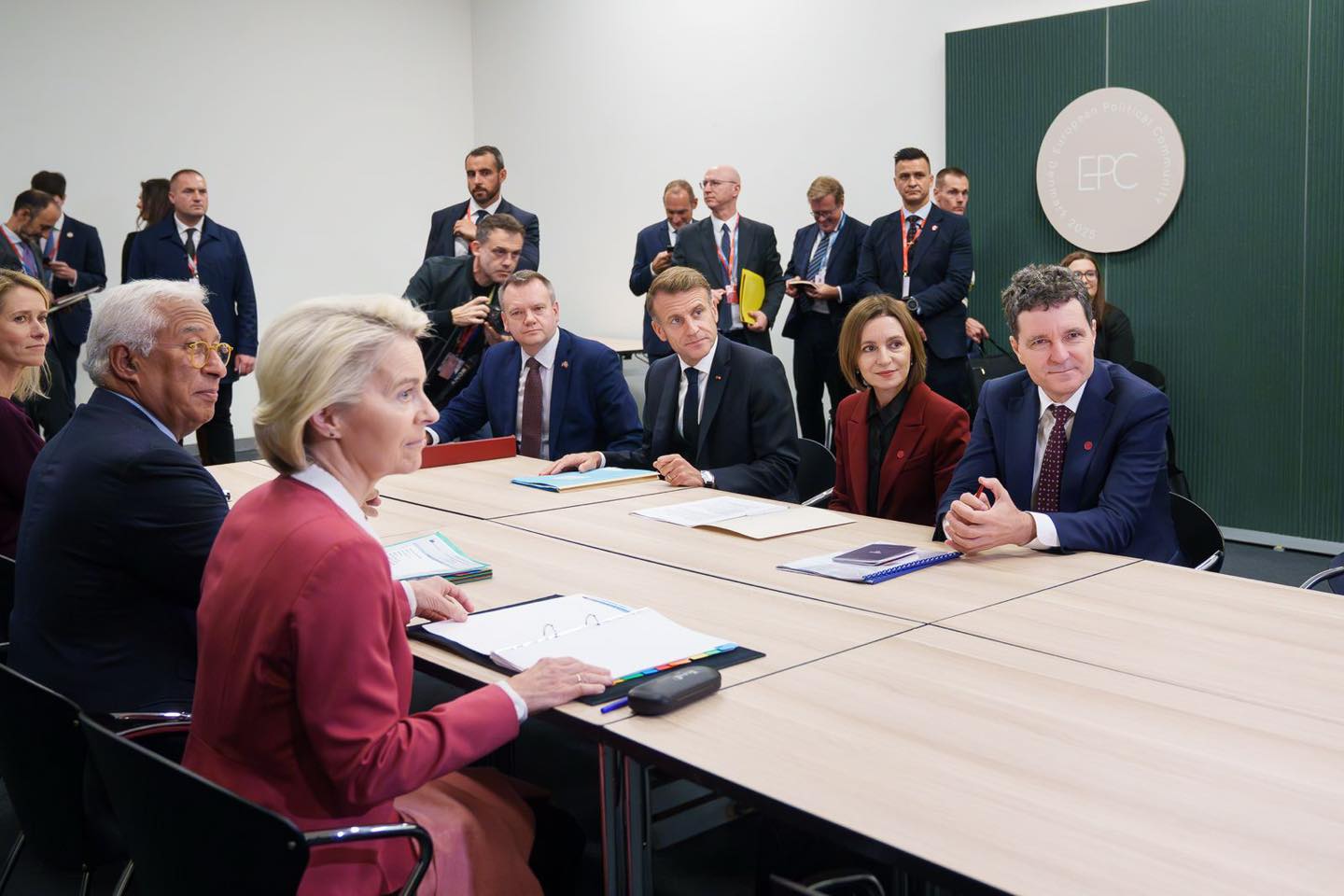 Nicușor Dan, întâlnire cu Maia Sandu și liderii europeni: Sprijinul nostru pentru Republica Moldova nu se opreşte