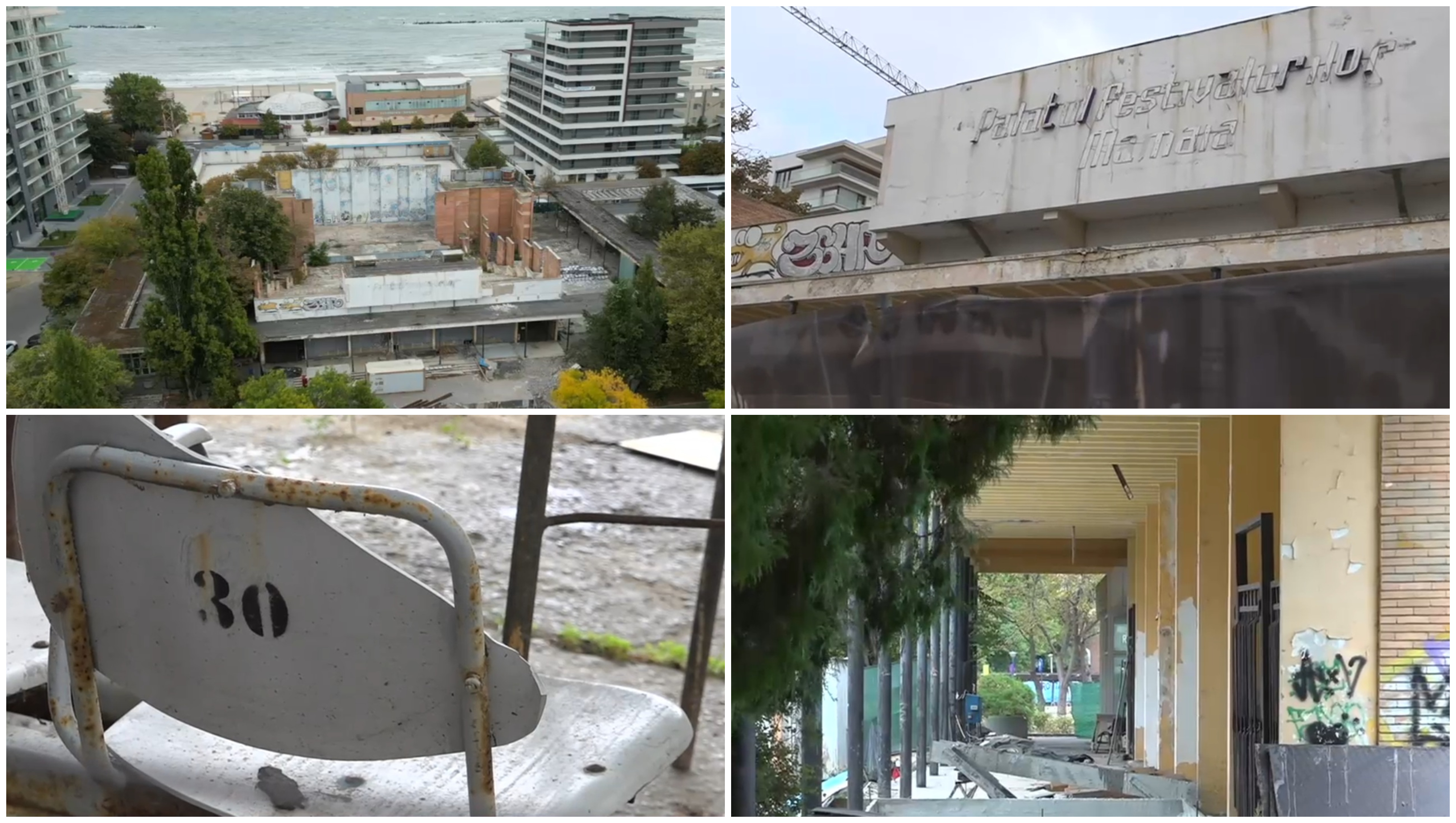 Teatrul de Vară din Mamaia, abandonat din nou. Firma care făcea lucrările a intrat în insolvență. Fost director: „Sunt trist”