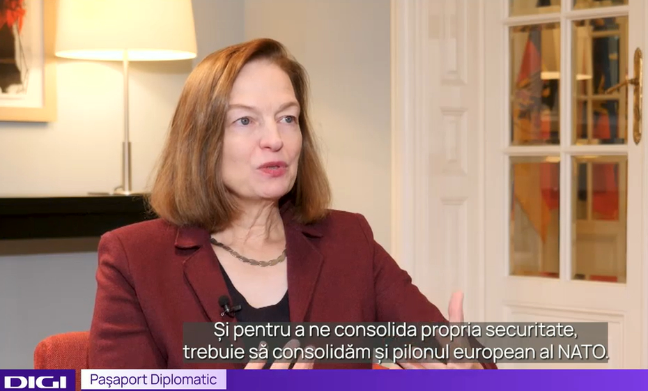 E.S. Angela Ganninger, ambasadorul Germaniei: „Prioritățile guvernului nostru sunt acum securitatea, prosperitatea și libertatea”