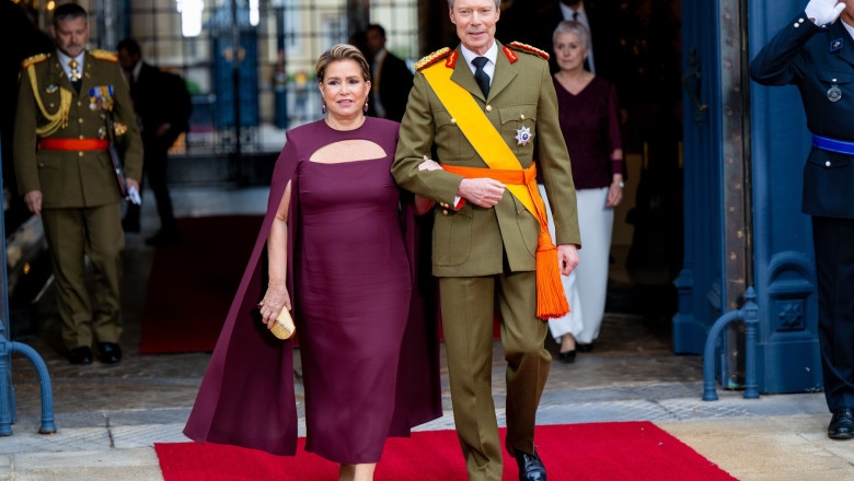 Change of Throne Grand Duke Luxembourg, Luxembourg - 3 Okt 2025